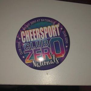 2020 hit zero cheersport pin